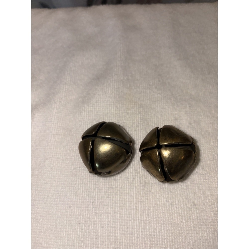 Vintage Brass Jingle Bells Lot of 2